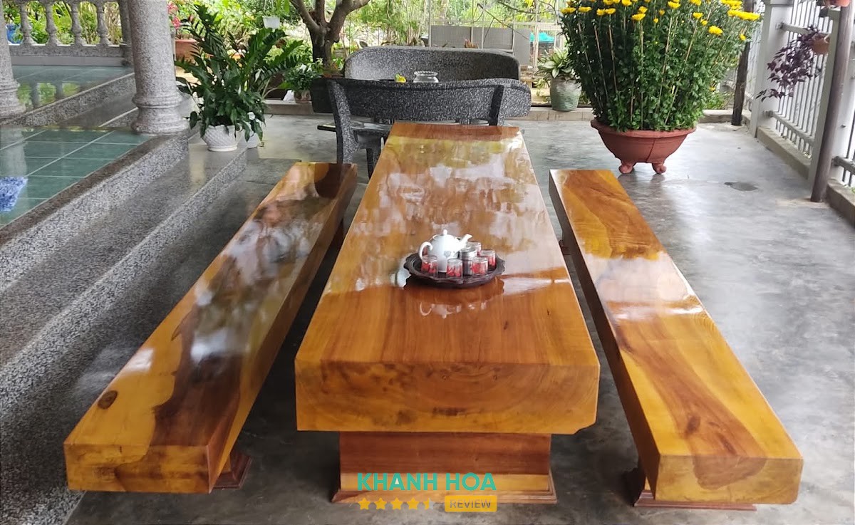 Chi tiết vân gỗ tại Xưởng Mộc Ba Vương